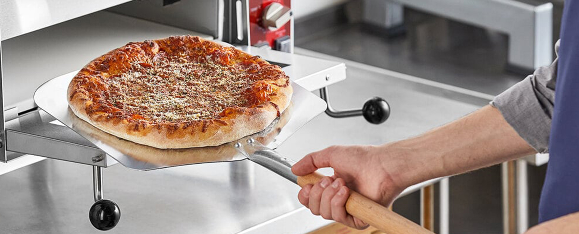 Alumimum pizza skræl