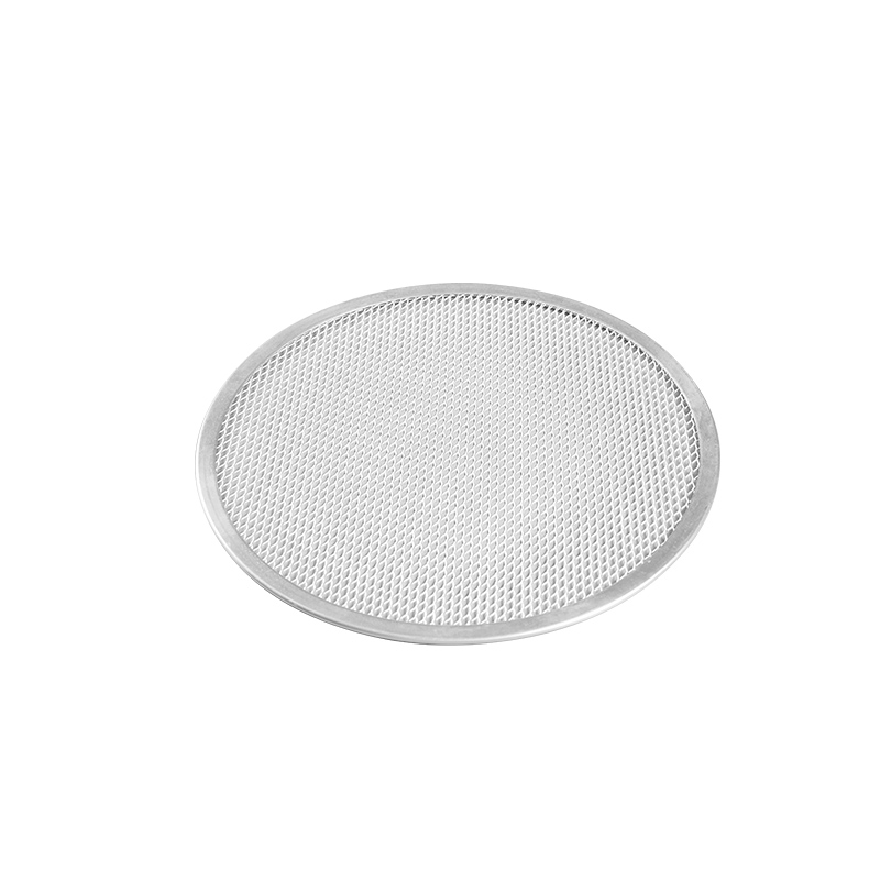 15 tommer diameter rund aluminium pizza skærm