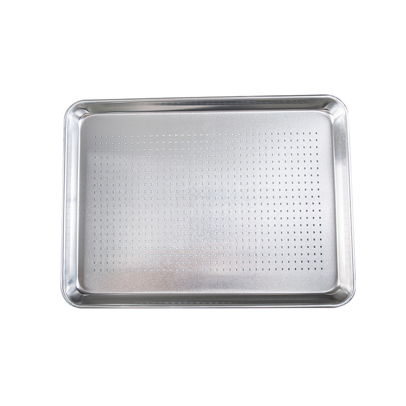 Perforeret aluminium bolle pan /ark pan i fuld størrelse 26 